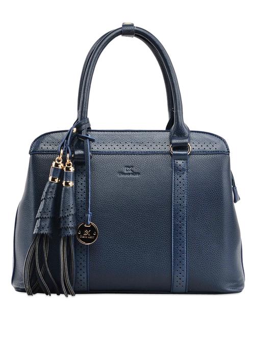 tassel detail dark blue handbag - 972360 - Very Small Image - 1