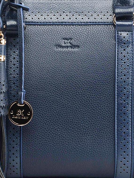 tassel detail dark blue handbag - 972360 - Zoom Image - 4