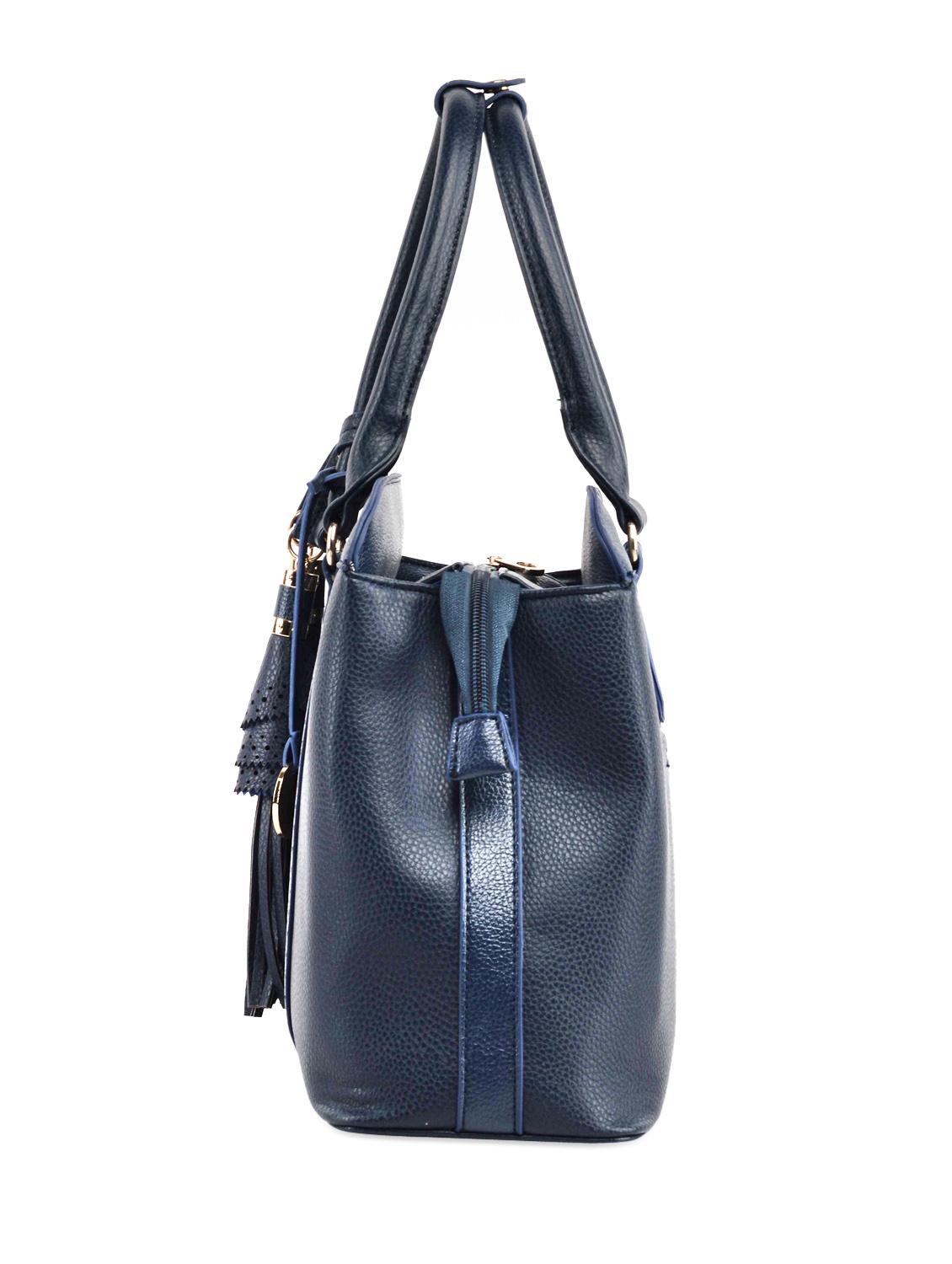tassel detail dark blue handbag - 972360 - Zoom Image - 5