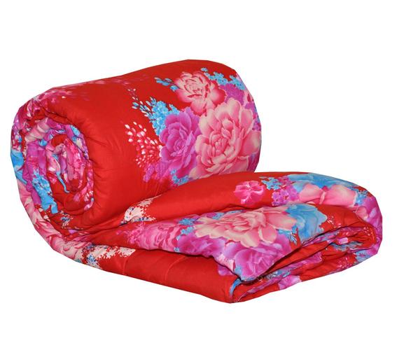 AJ Home 100% cotton red comforter - 9736002 - Very Small Image - 1
