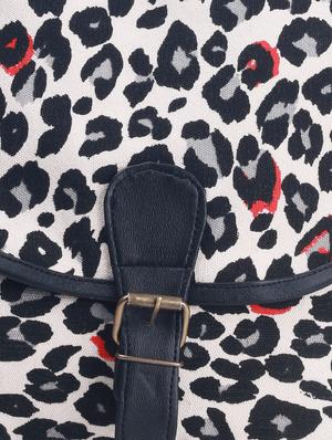 animal printed cotton sling bag - 975294 - Standard Image - 4