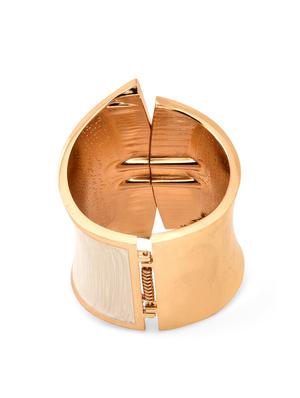 gold and white metal alloy bracelet - 9758458 - Standard Image - 2