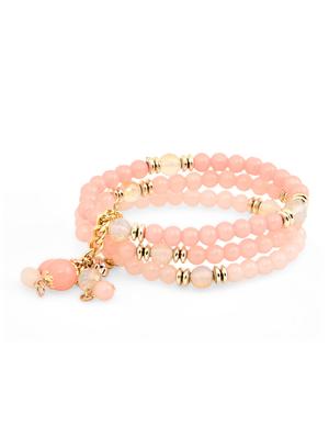 pink acrylic bracelet - 9758461 - Standard Image - 2