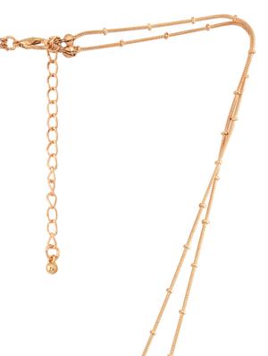 gold metal alloy necklace - 9758583 - Standard Image - 3