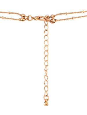 gold metal alloy necklace - 9758583 - Standard Image - 4