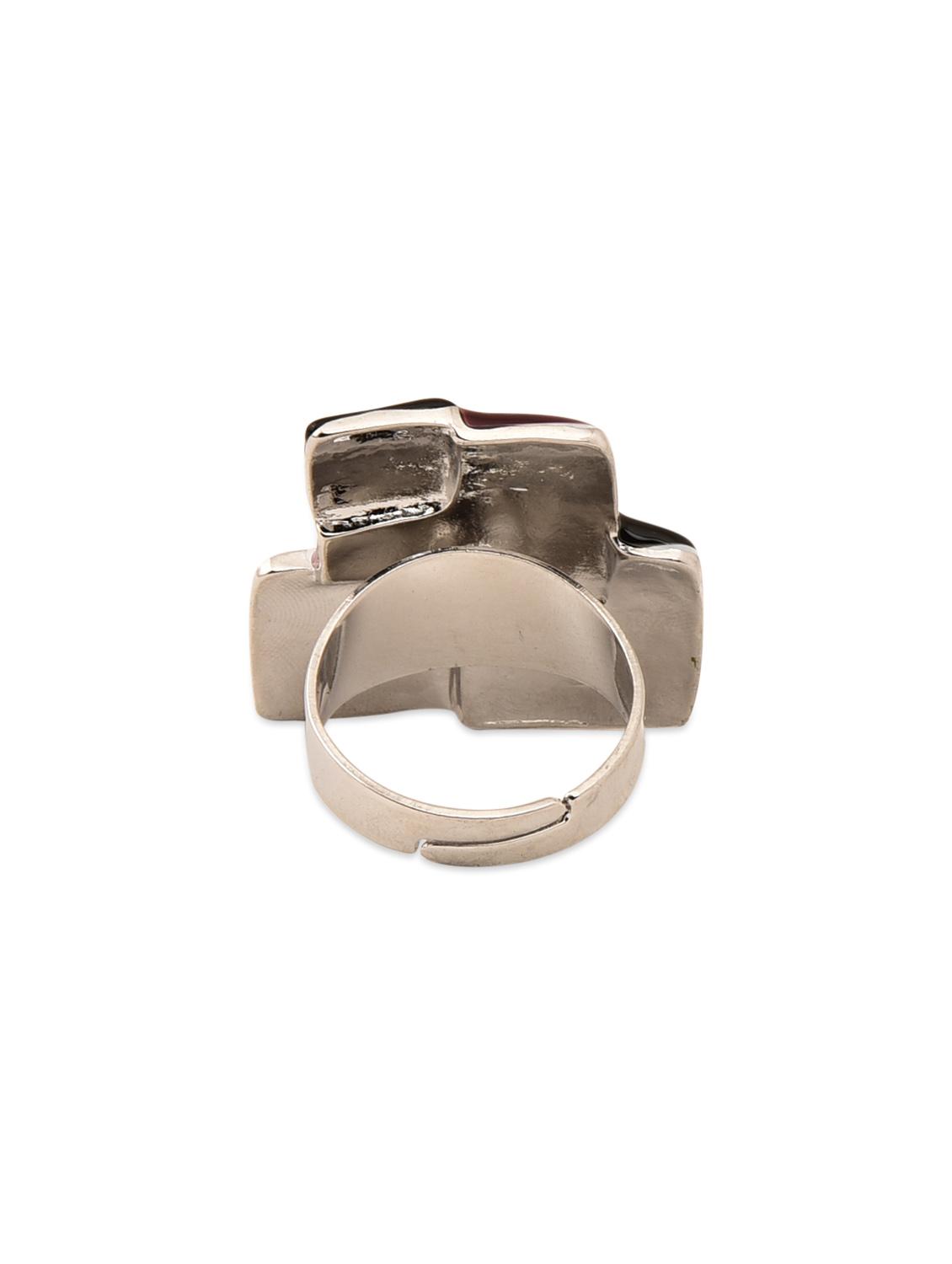 multi colored metal alloy ring - 9758605 - Zoom Image - 3