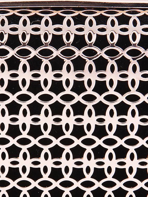 black metal & velvet cluch - 9768592 - Zoom Image - 4