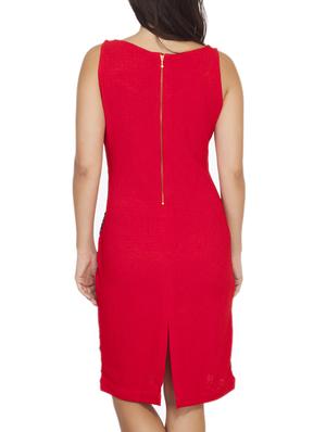 red a-line dress - 9792126 - Standard Image - 3