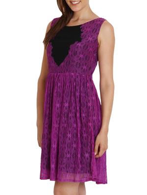 purple net dress - 9794887 - Standard Image - 2