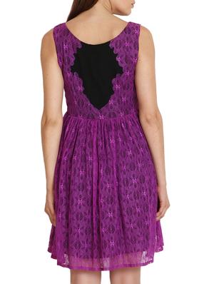 purple net dress - 9794887 - Standard Image - 3