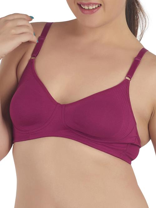 pink cotton bra - 9795079 - Standard Image - 1