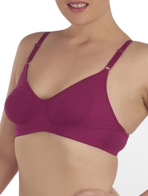 pink cotton bra - 9795079 - Standard Image - 2