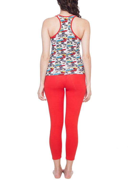 quirky print nightwear set - 9795202 - Zoom Image - 3