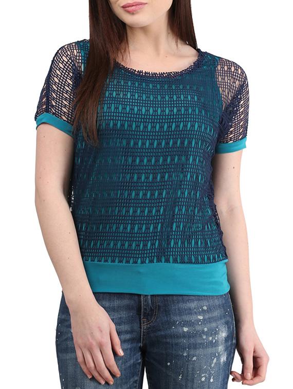 blue net top - 9804896 - Zoom Image - 1