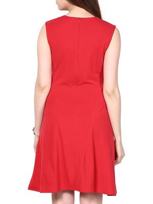 a-line sleeveless dress - 981716 - Standard Image - 3