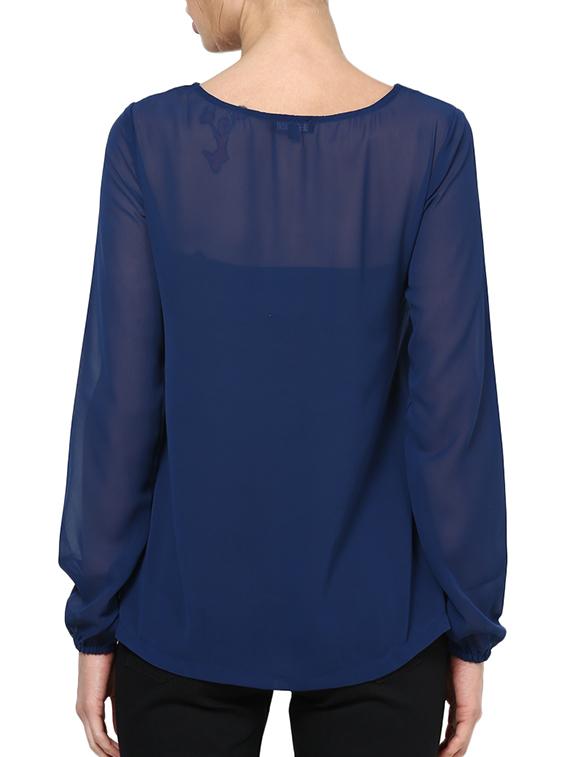 long sleeved sequined top - 981735 - Zoom Image - 3