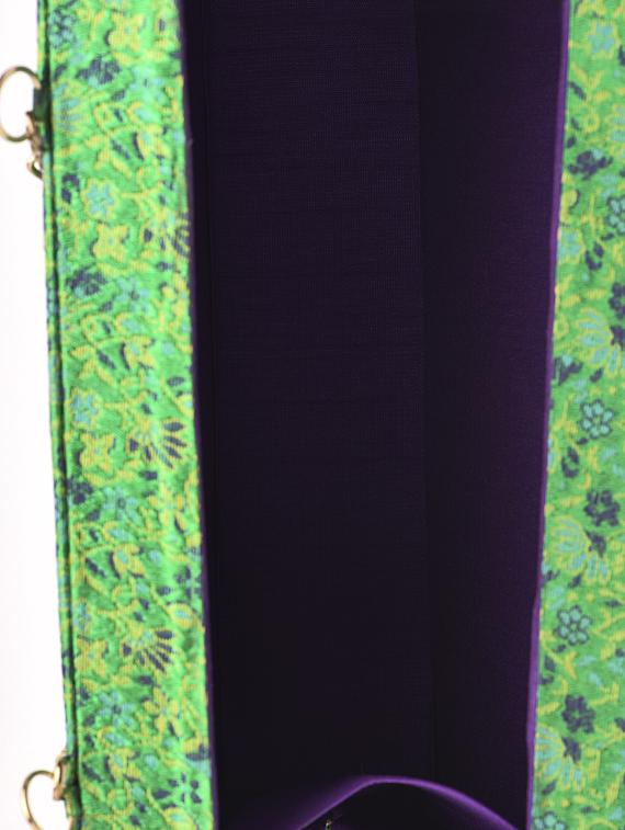 green floral brocade clutch - 9819437 - Zoom Image - 4