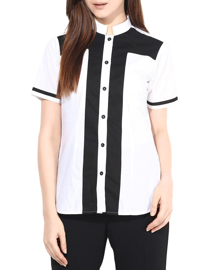 white cotton shirt - 9821232 - Zoom Image - 1