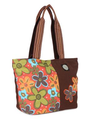 brown canvas bag - 9840783 - Standard Image - 5