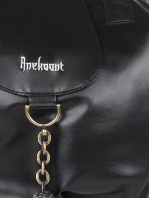 black leatherette hand bag - 9840822 - Standard Image - 4