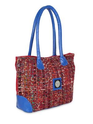 maroon cotton bag - 9840826 - Standard Image - 5