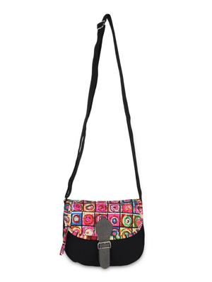 black printed cotton bag - 9840863 - Standard Image - 6
