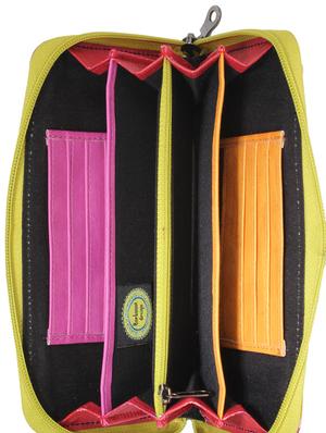 multi colored leather bag - 9840876 - Standard Image - 3