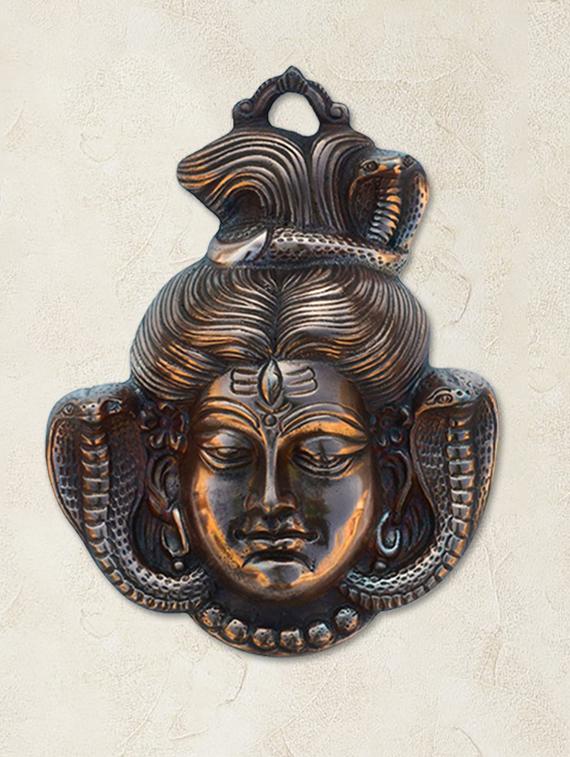 lord shiva metal wall hanging - 985617 - Zoom Image - 1