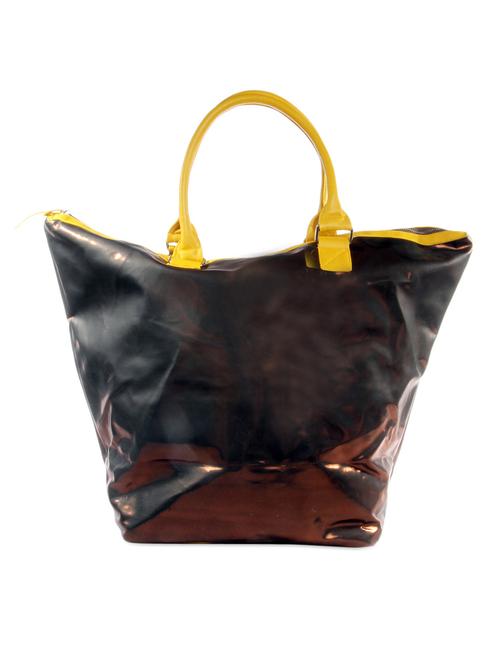 metallic brown and yellow handbag - 986164 - Very Small Image - 1