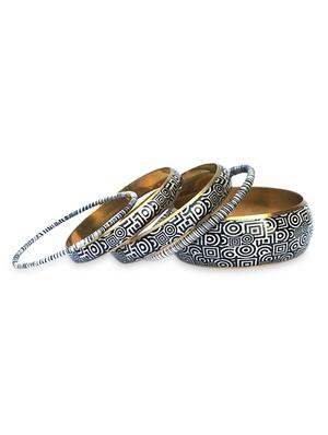 multicolor metallic bangles set - 9878849 - Standard Image - 2