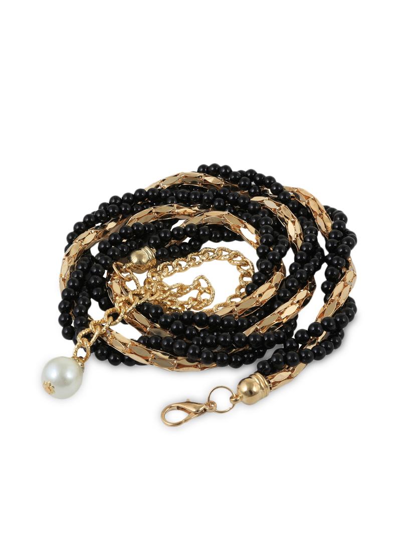 golden & black metal belt - 9879617 - Zoom Image - 1