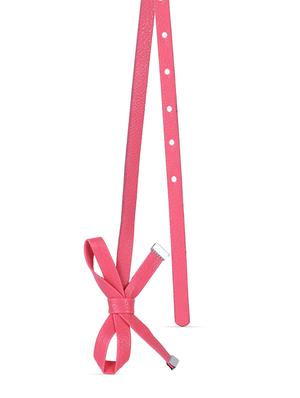 pink leatherette belt - 9879628 - Standard Image - 2