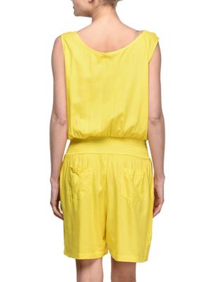 yellow rayon jumpsuit - 988499 - Standard Image - 3