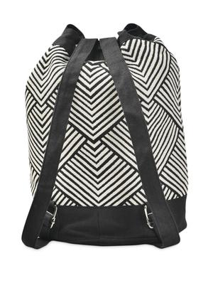monochrome chevron woven canvas back-pack - 989323 - Standard Image - 2