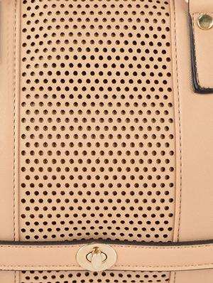beige laser cut bag - 989405 - Standard Image - 3