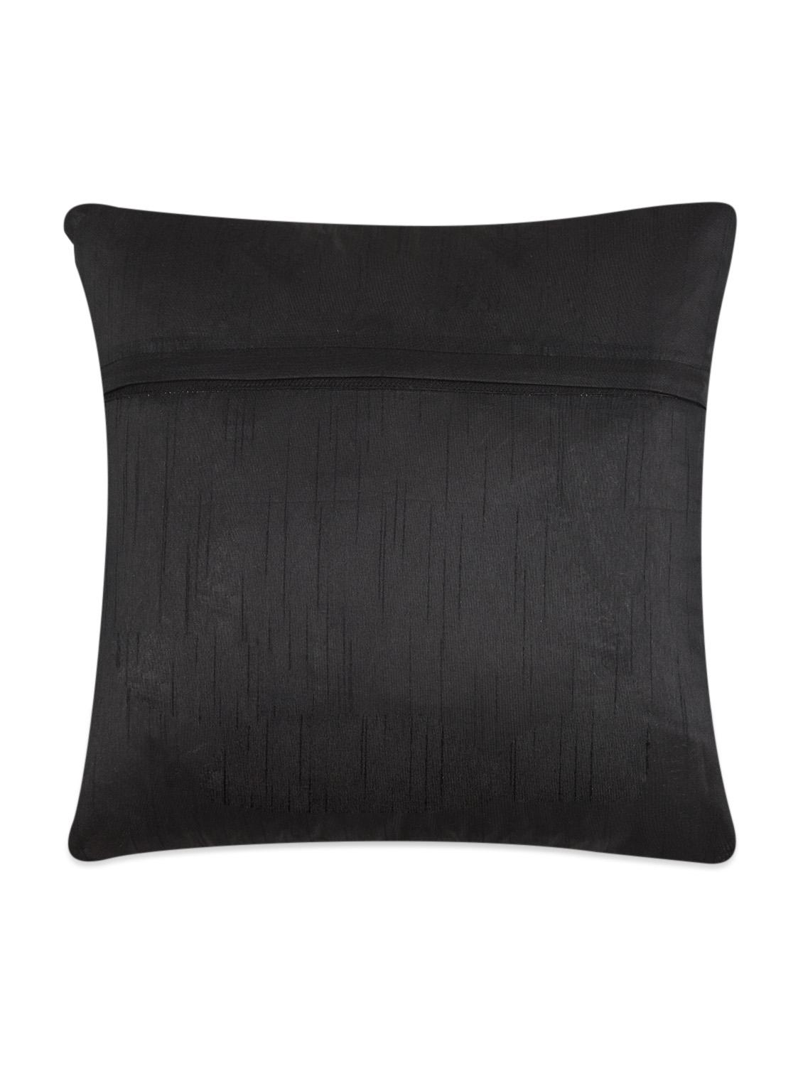 buddha print silk cushion cover - 990683 - Zoom Image - 3