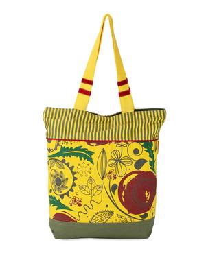 multicolor cotton arty hand bag - 993190 - Standard Image - 2