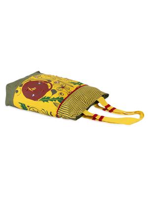 multicolor cotton arty hand bag - 993190 - Standard Image - 3