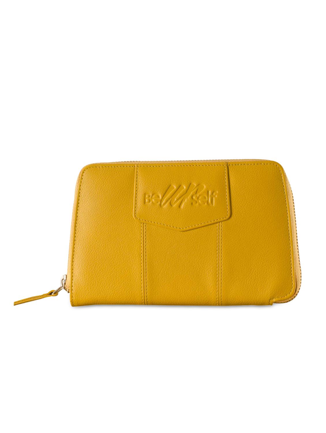 yellow leather wallet - 9936828 - Zoom Image - 1