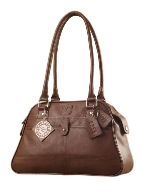 brown leather handbag - 9936915 - Standard Image - 1
