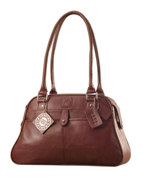 burgundy leather handbag - 9936916 - Standard Image - 1