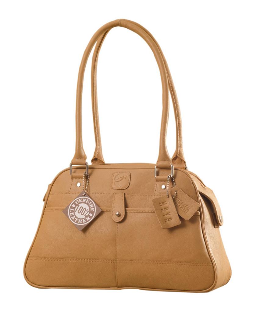 tan leather handbag - 9936922 - Zoom Image - 1