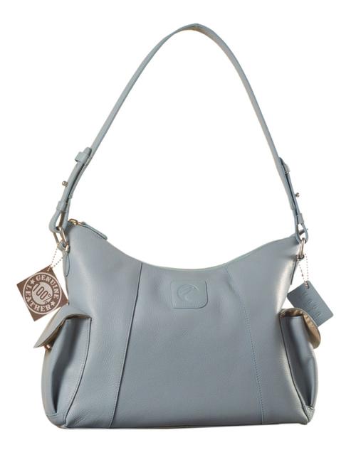 blue leather handbag - 9936938 - Standard Image - 1