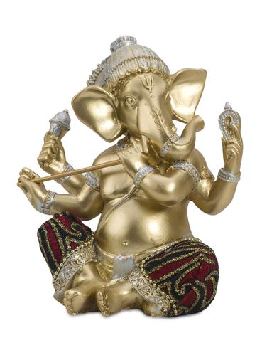 GOLD RESIN FIGURINE - 9946851 - Very Small Image - 1