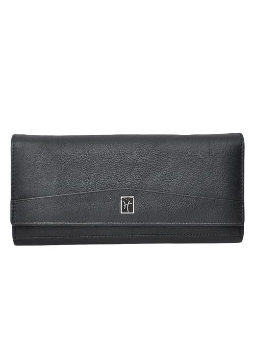 black genuine leather wallets and card holders - 9947763 - Standard Image - 1