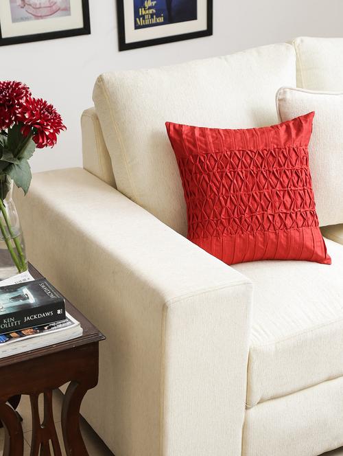 Dekor World Pleated Cushion Cover (Pack of 2) - 9959109 - Standard Image - 1