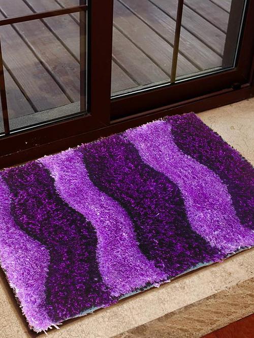 purple POLYESTER Doormat - 9964130 - Very Small Image - 1