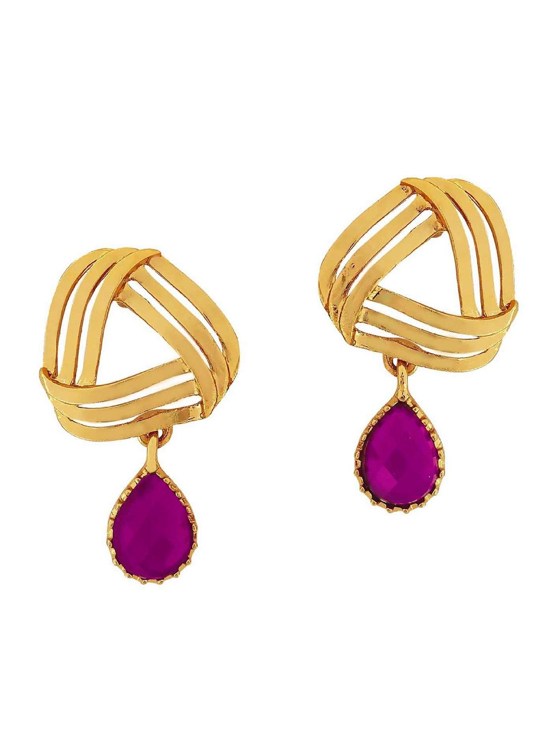 pink metal alloy earring - 9975830 - Zoom Image - 1