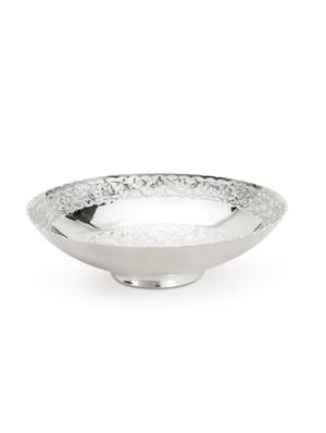silver brass decorative tray and bowl - 9985716 - Standard Image - 2