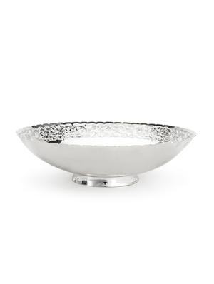 silver brass decorative tray and bowl - 9985716 - Standard Image - 3